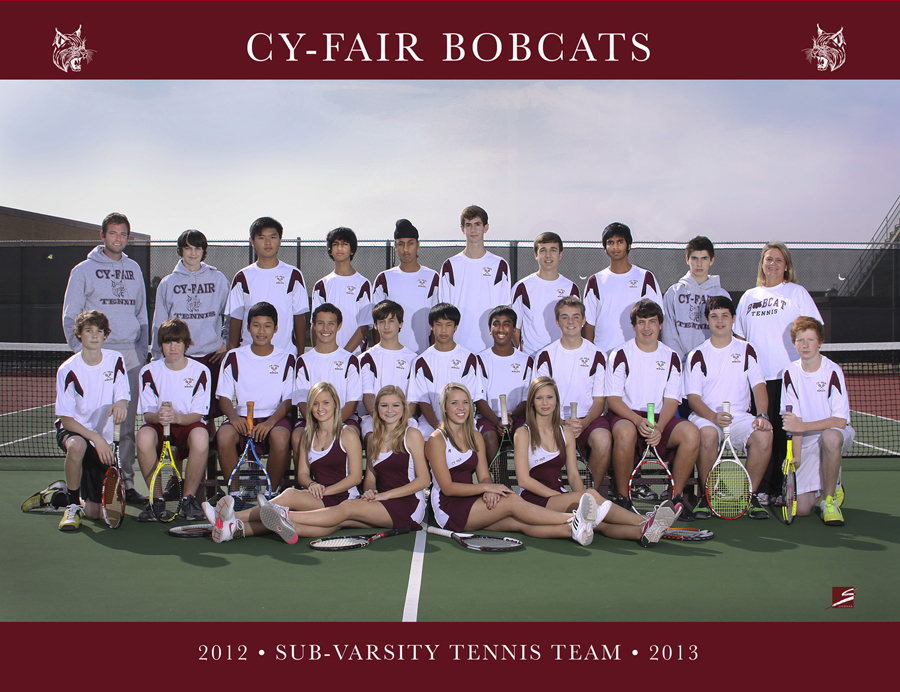 Team Sports Portrait - Cy-Fair Tennis